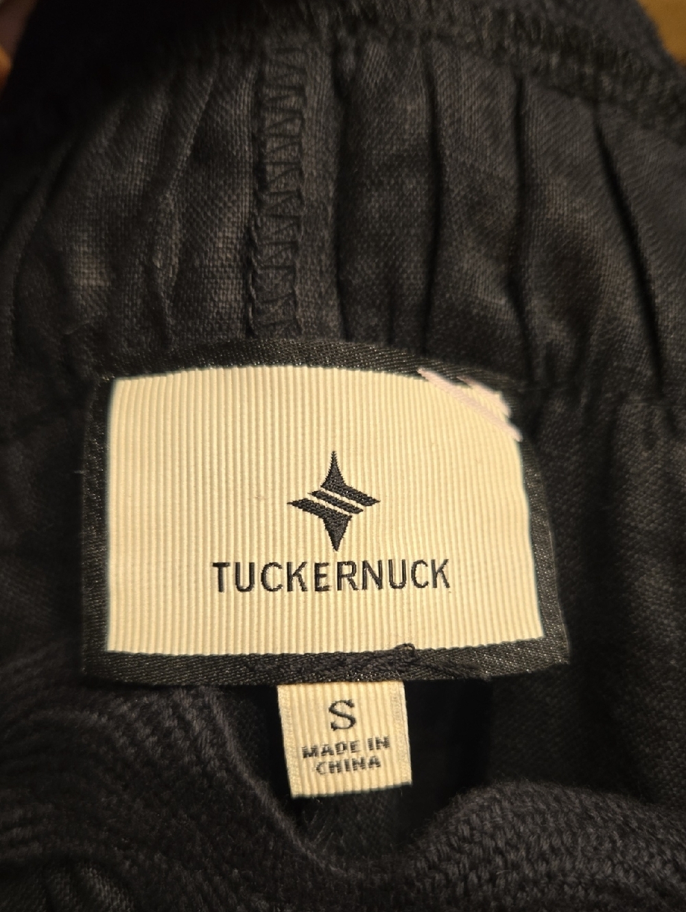 Tuckernuck Black Ric Rac Linen Ellis Dress Size Small - Picture 10 of 10